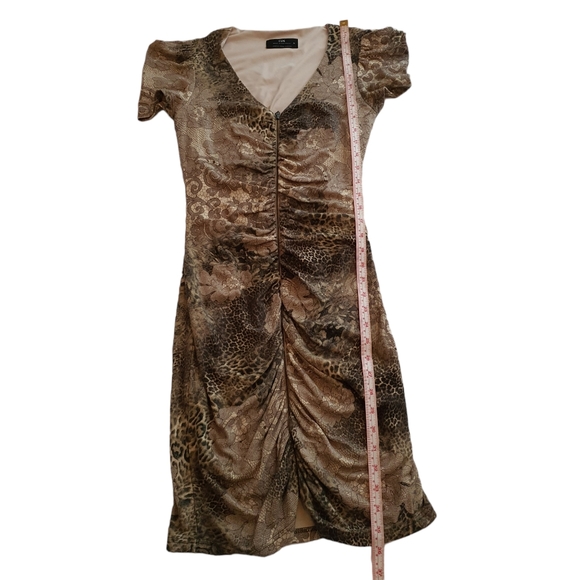 Cue Bodycon Zipped Dress Size 8 - Picture 5 of 8